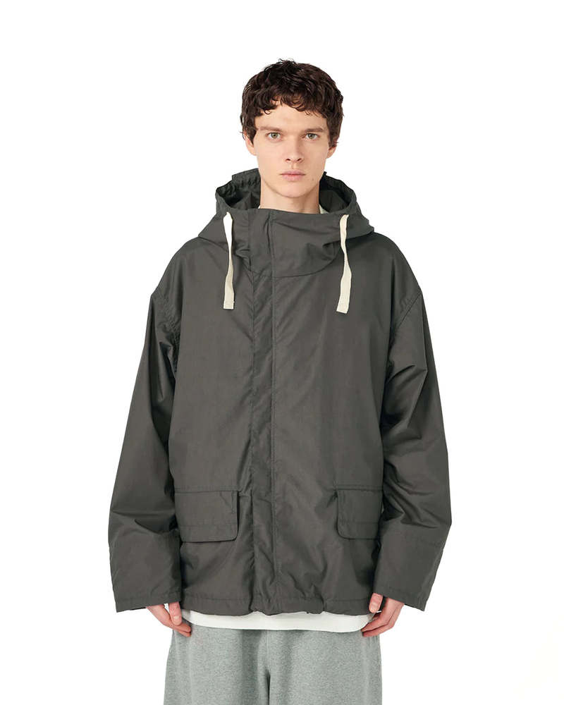 Nanamica Hooded Deck Jacket - Charcoal