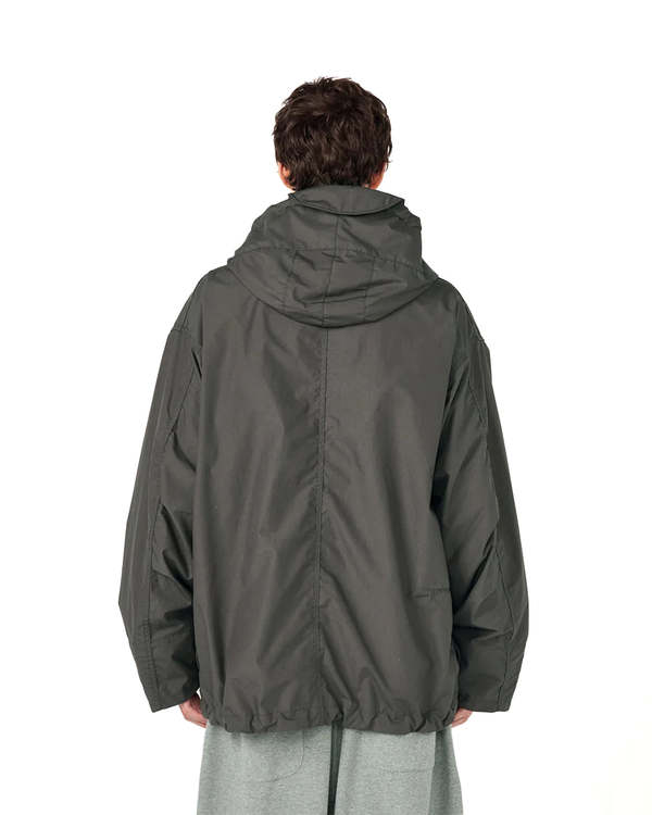 Nanamica Hooded Deck Jacket - Charcoal | Garmentory