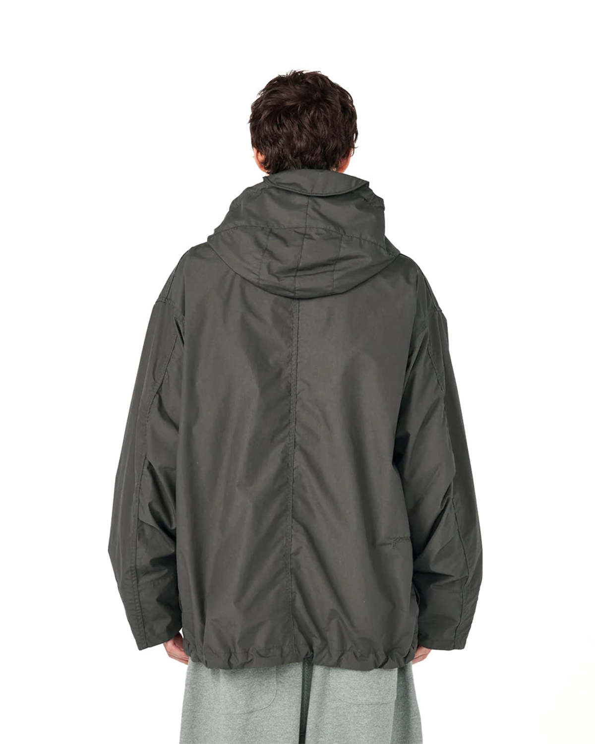 Nanamica Hooded Deck Jacket - Charcoal - Image 6 of 6