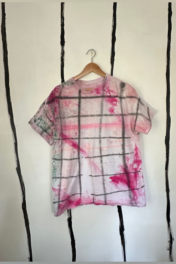 Audrey Louise Reynolds USA Cotton Unisex Rad Plaid Cray Cray T-Shirt