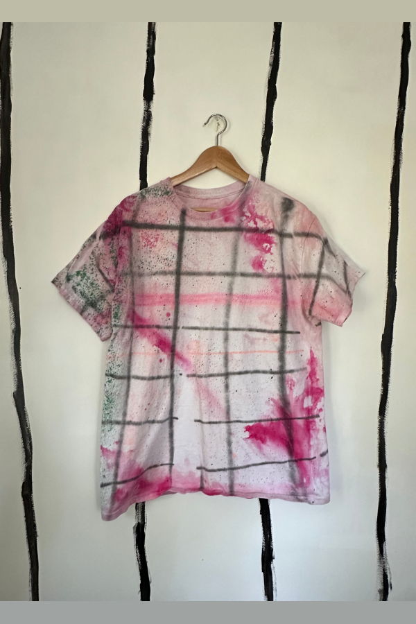 Audrey Louise Reynolds USA Cotton Unisex Rad Plaid Cray Cray T-Shirt