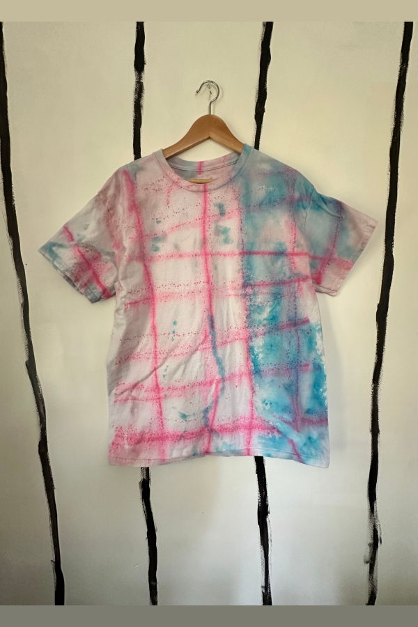 Audrey Louise Reynolds USA Cotton Unisex Rad Plaid Cray Cray T-Shirt