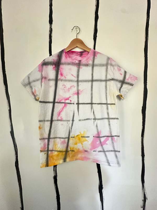 Audrey Louise Reynolds USA Cotton Unisex Rad Plaid Cray Cray T-Shirt