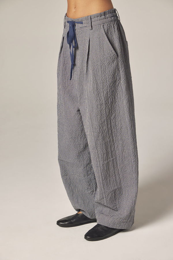 amente Drawstring Wide Pants