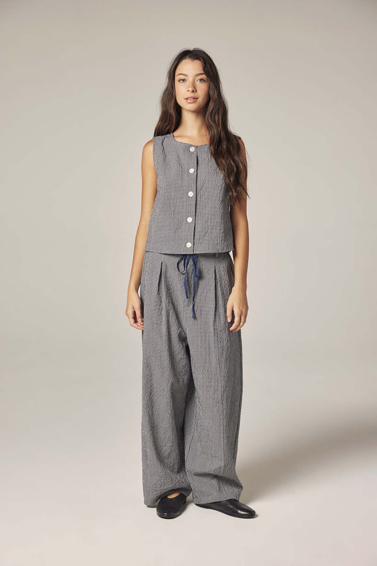 amente Drawstring Wide Pants - Image 5 of 5