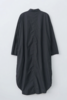 Album di Famiglia Long Shirt Dress TC - Black - Thumbnail 2