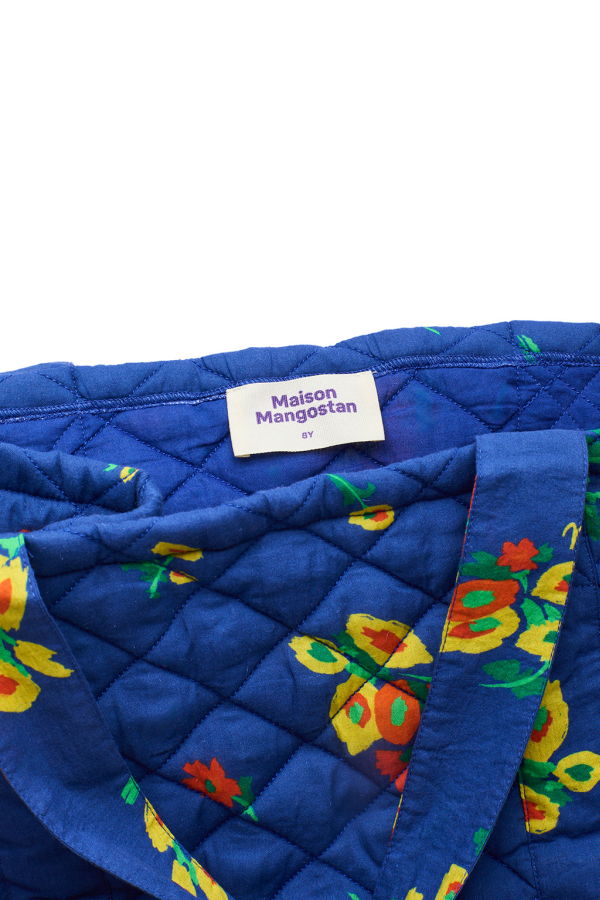 Maison Mangostan Blossom Bag - Blue