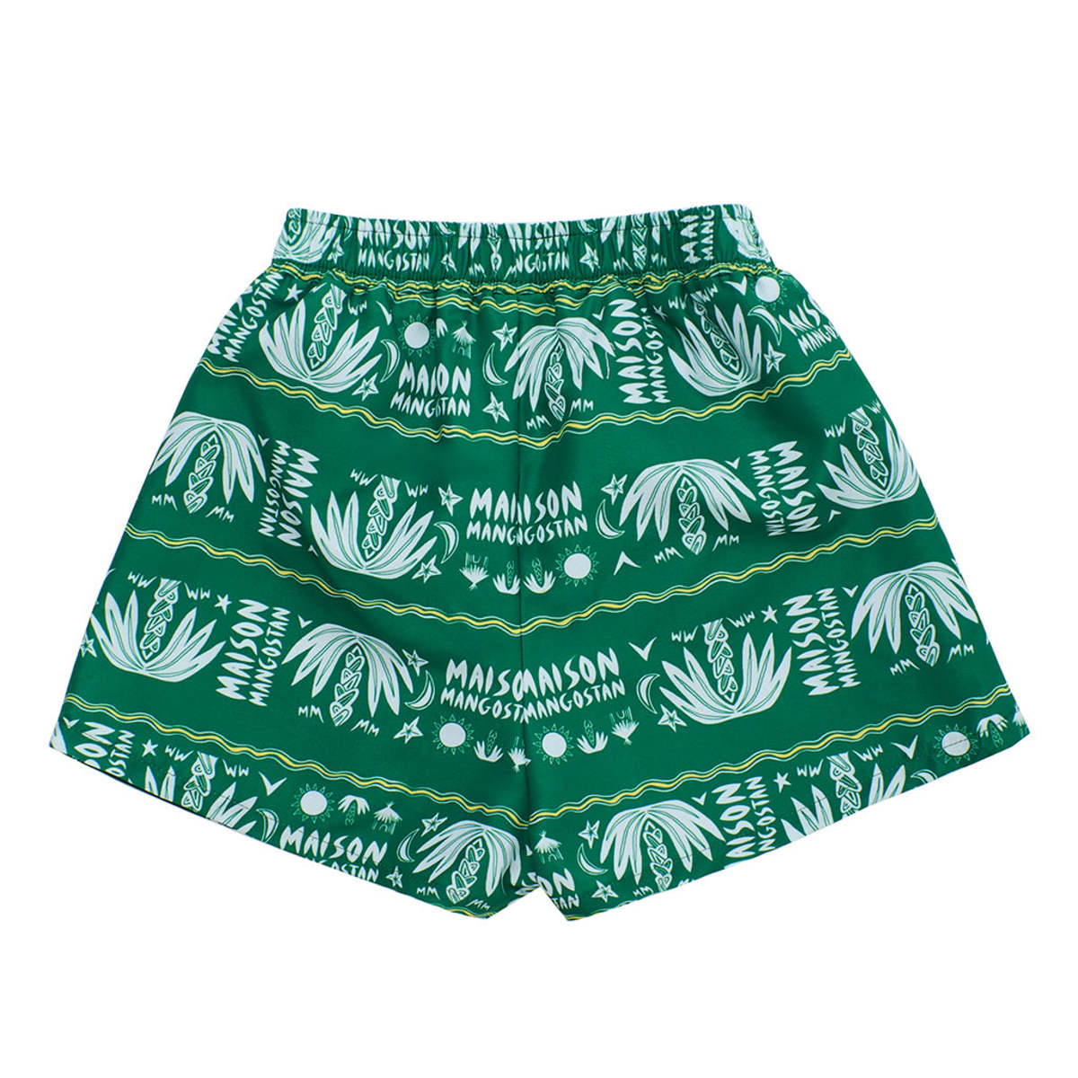 KIDS Maison Mangostan Palma Swim Shorts - Green - Image 2 of 4