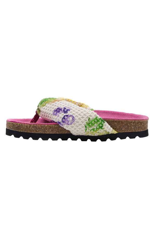 KIDS Maison Mangostan Child Uvas Mesh Sandals - Pink