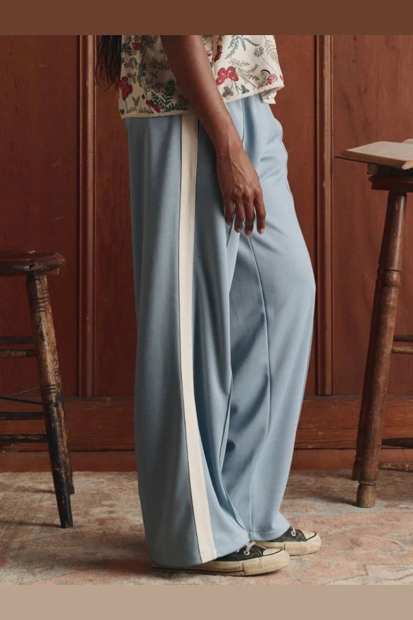 The Great. The Wide Leg Track Pant