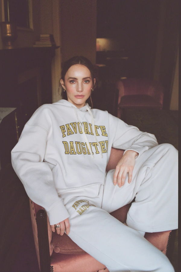 Favorite Daughter Embroidered Wide Leg Pants