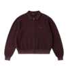 Dime Double Zip Knit - Wine - Thumbnail 1