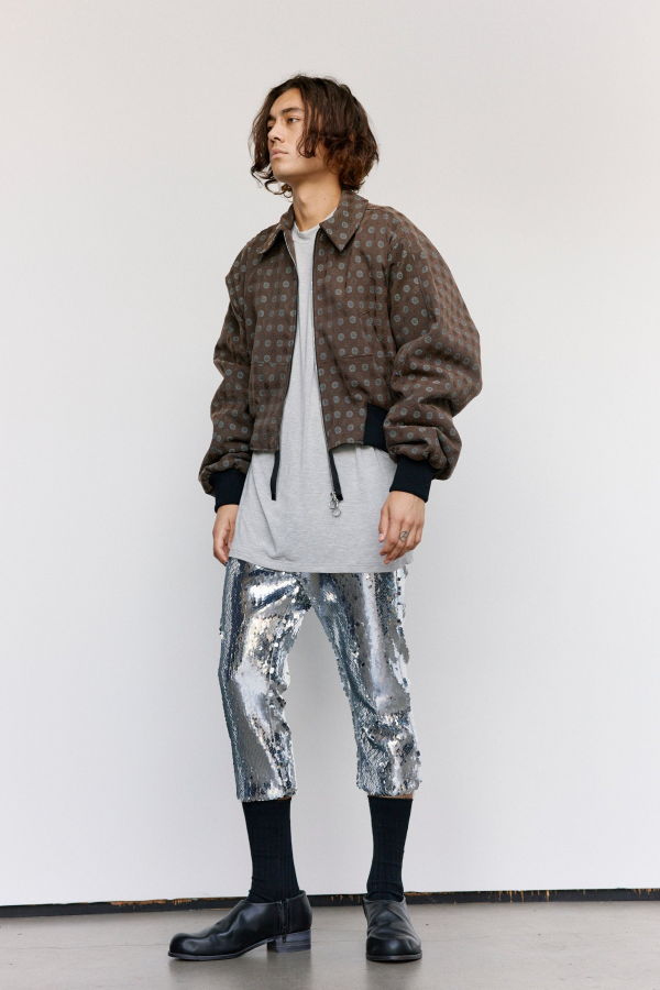 Edward Cuming Poly Cotton Bottom-Heavy Bomber Jacket