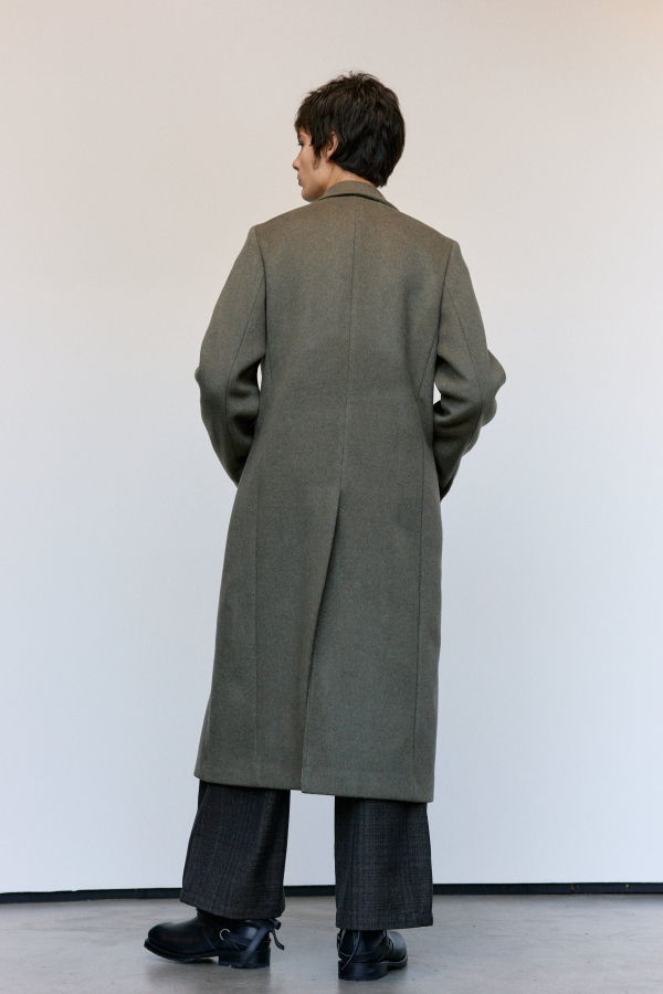 Our Legacy Disruptive Moss Kilo Melton Robe Overcoat