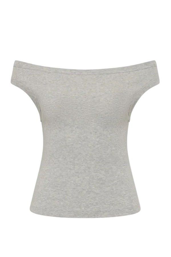 St. Agni Organic Cotton Off Shoulder Top