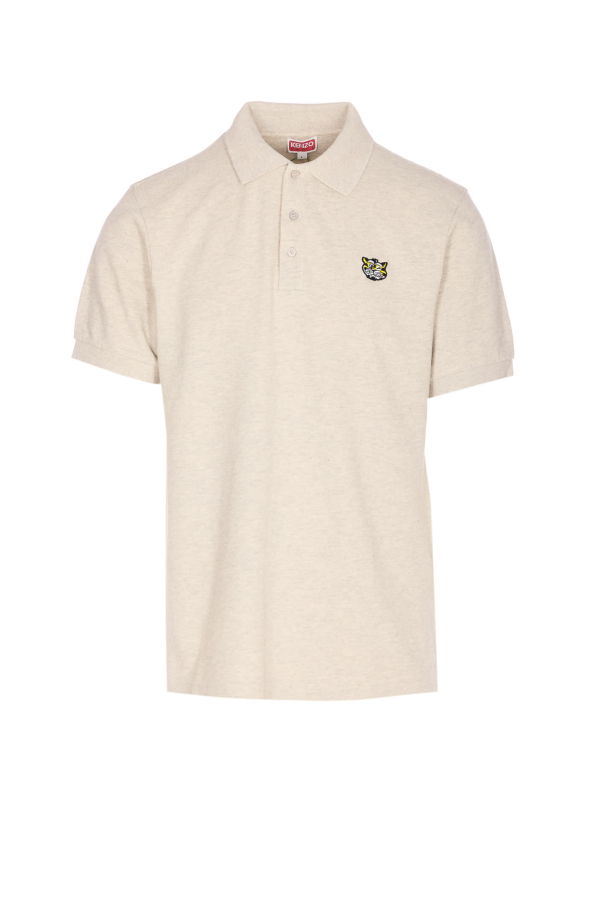 Kenzo Gots Kenzo Wild Tiger Polo - Gray