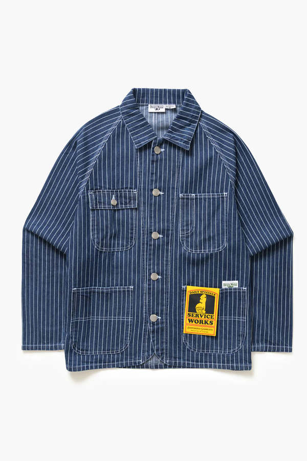 Service Works Pinstripe Denim Coverall 2.0