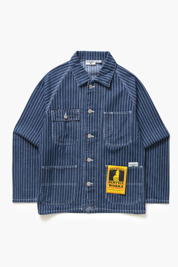 Service Works Pinstripe Denim Coverall 2.0