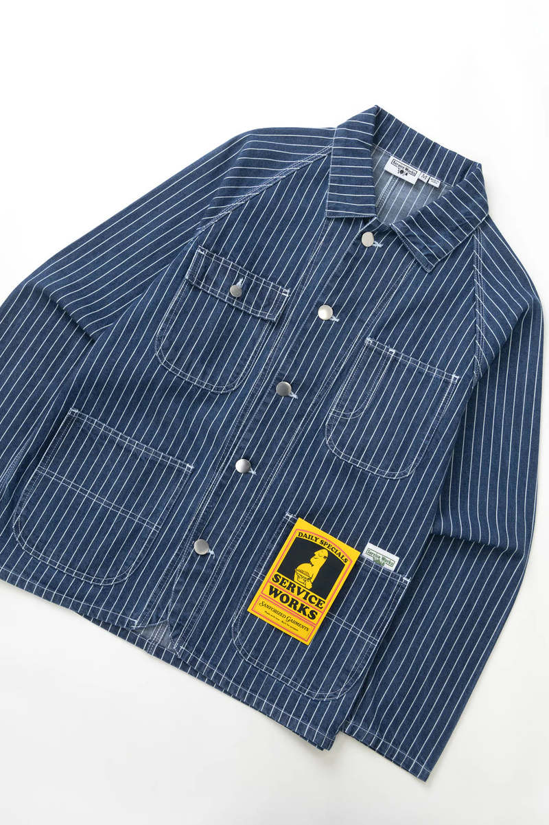 Service Works Pinstripe Denim Coverall 2.0