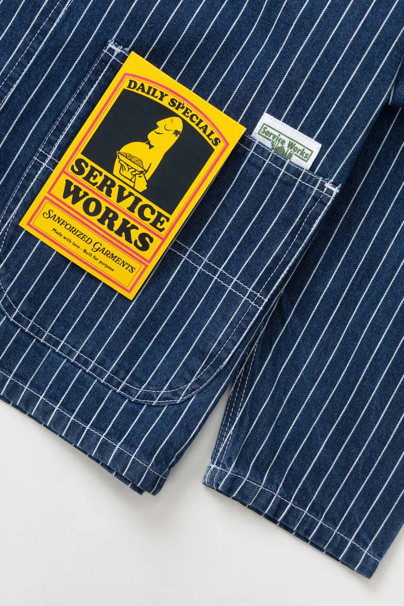 Service Works Pinstripe Denim Coverall 2.0