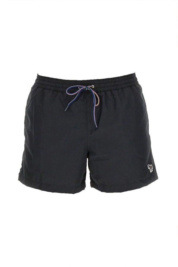 PAUL SMITH Swimsuit With Logo - Black