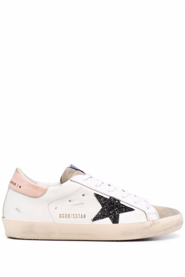 Golden Goose Superstar Leather Sneakers - White