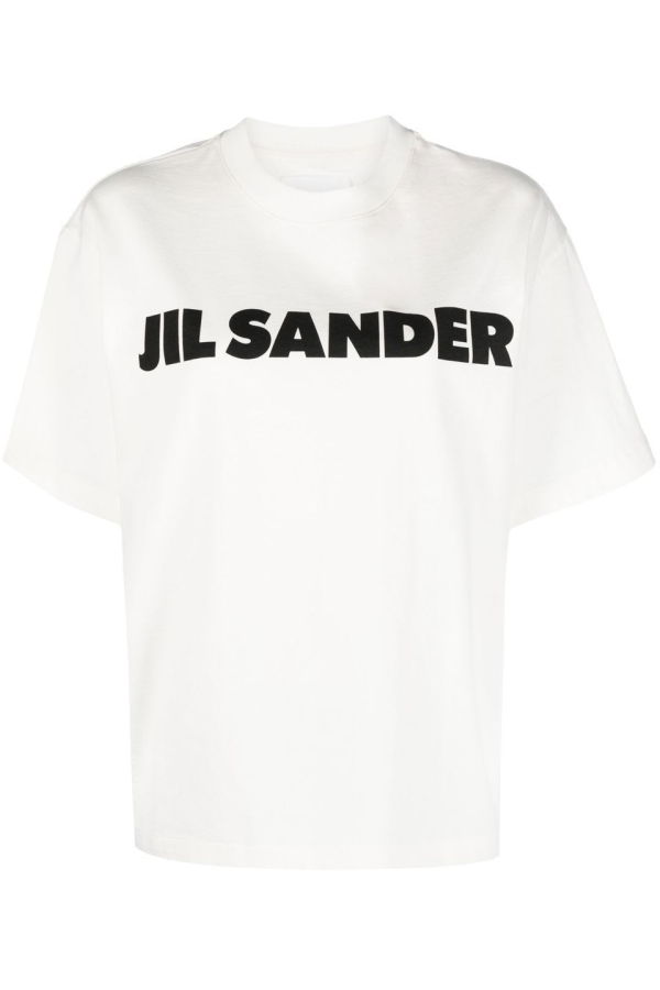 Jil Sander Logo T-Shirt - White