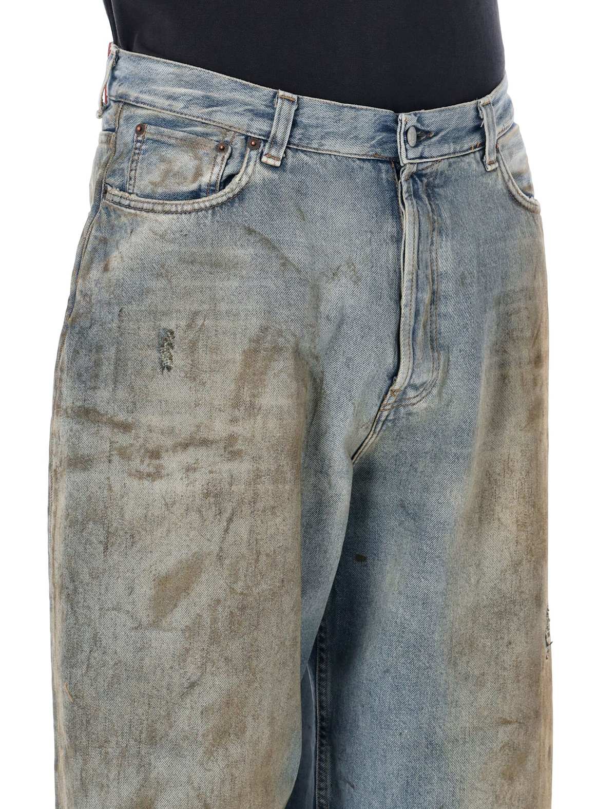 Acne Studios 2023 Loose Jeans - Mid Blue - Image 3 of 3