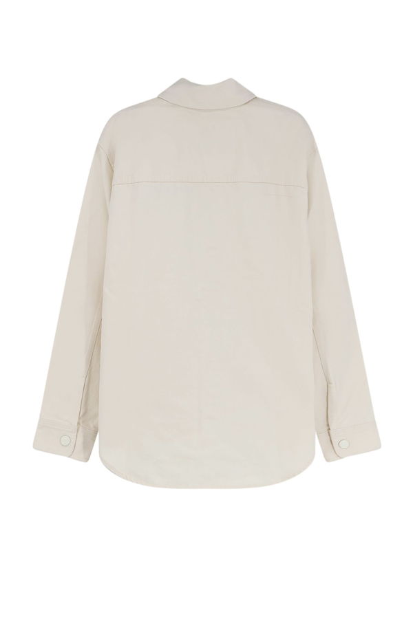 Ami Alexandre Mattiussi Ami De Coeur Cotton Shirt - Blanc Creme