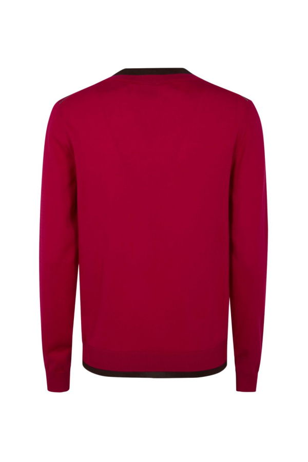 PAUL SMITH Cotton Cardigan - Red