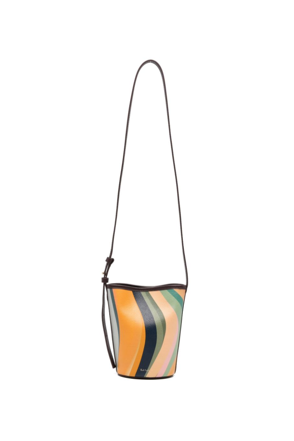 PAUL SMITH Leather Mini Bucket Bag - Multicolour