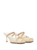 MM6 Maison Margiela Suede Leather Mules - Beige - Thumbnail 2