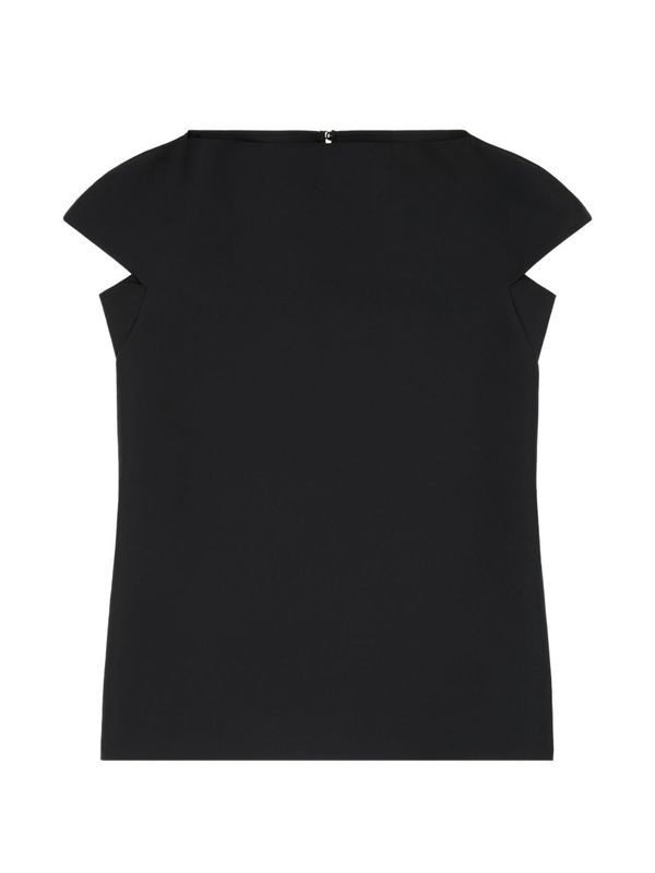 MM6 Maison Margiela Hooded Mini Dress - Black