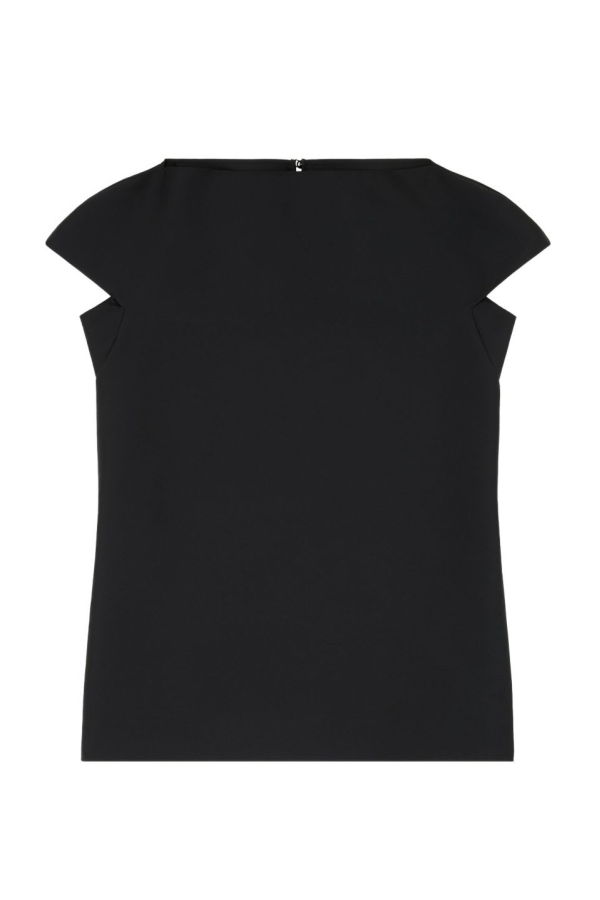 MM6 Maison Margiela Hooded Mini Dress - Black