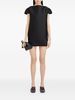 MM6 Maison Margiela Hooded Mini Dress - Black - Thumbnail 2