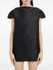 MM6 Maison Margiela Hooded Mini Dress - Black - Thumbnail 4