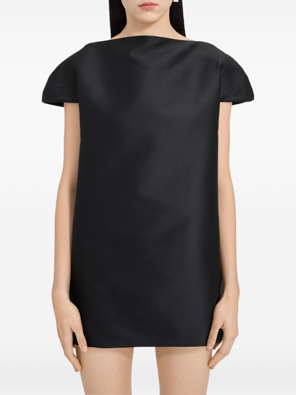 MM6 Maison Margiela Hooded Mini Dress - Black - Image 4 of 5