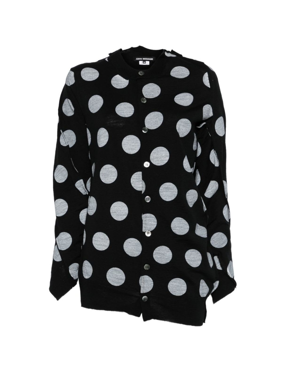 JUNYA WATANABE Dotted Wool Sweater - Black - Image 1 of 3