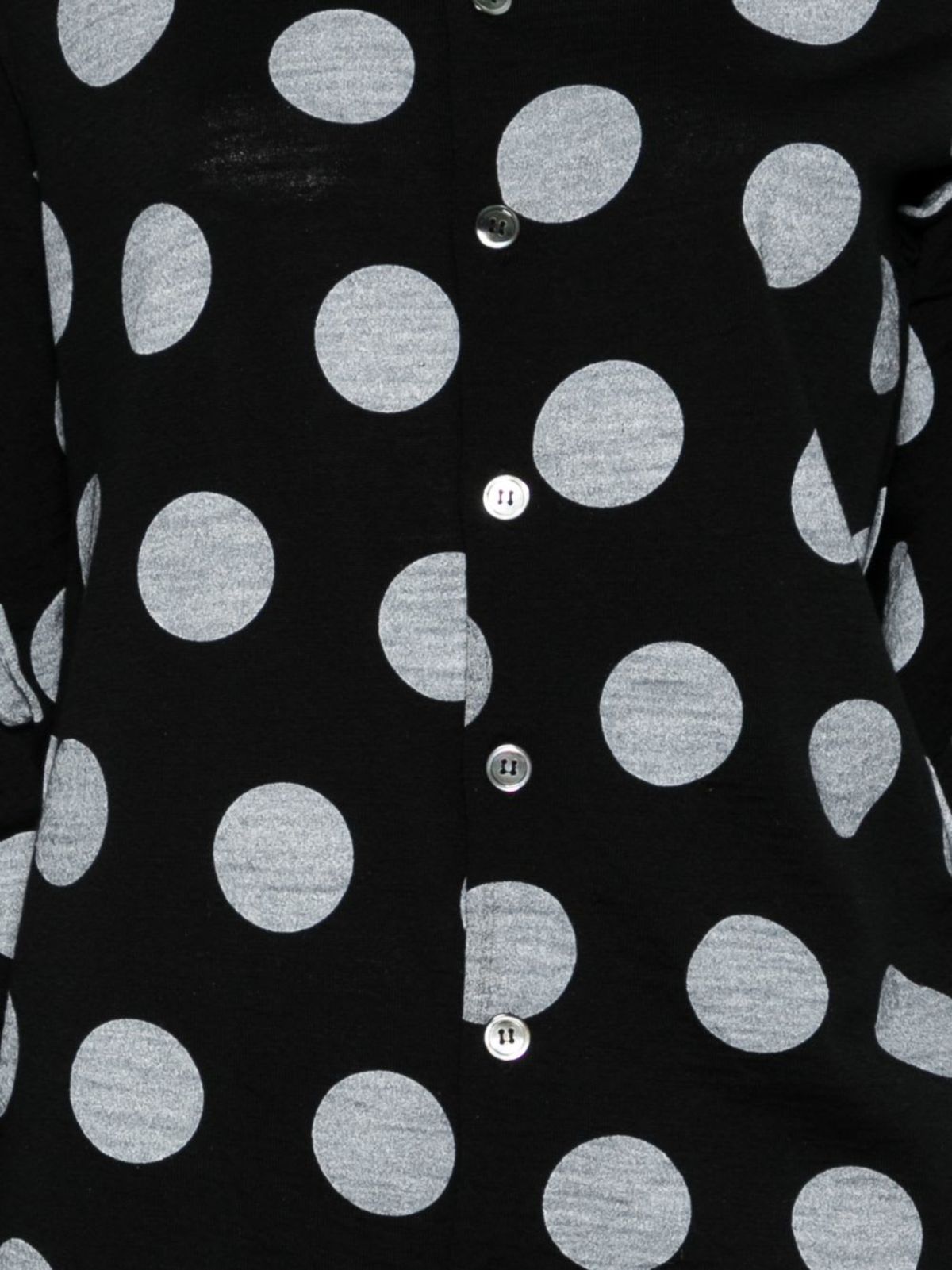 JUNYA WATANABE Dotted Wool Sweater - Black - Image 2 of 3