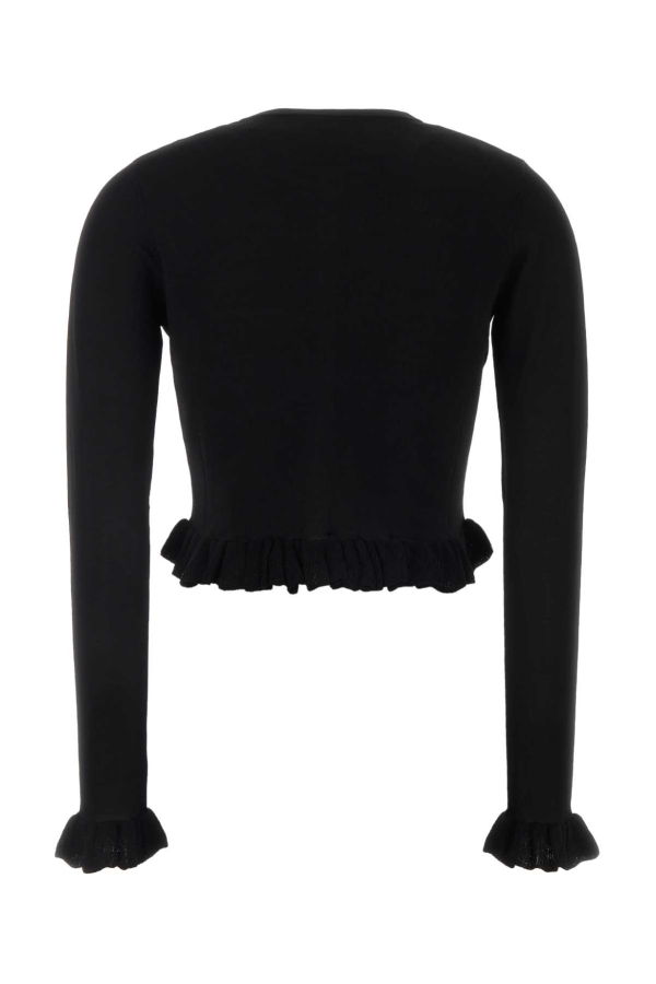 Blumarine Viscose Blend Cardigan - Nero
