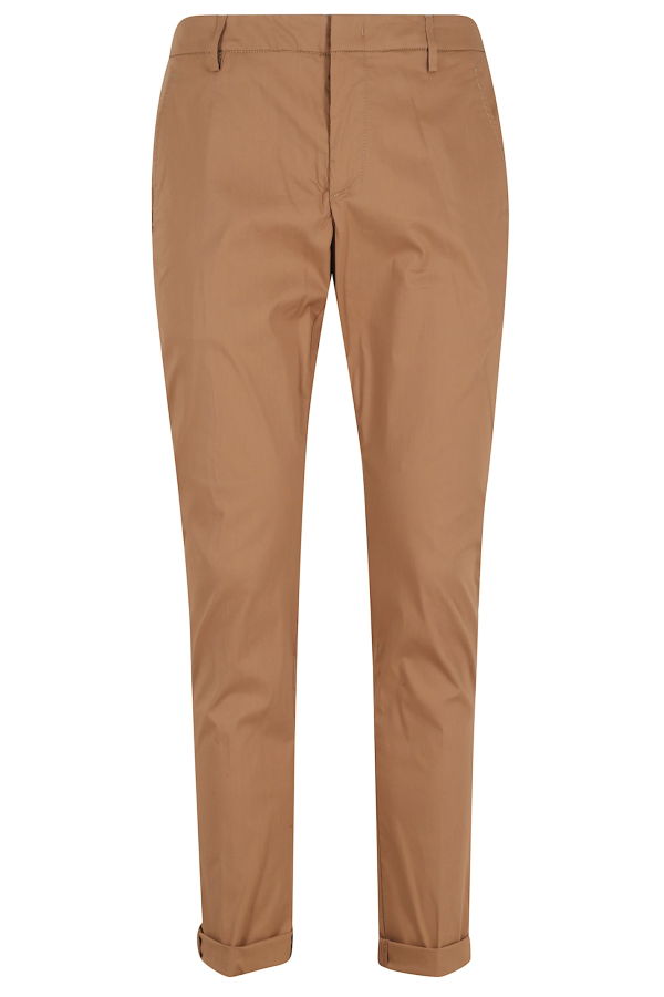 Dondup Pantalone Slim Chino Gaubert Pants - Corteccia