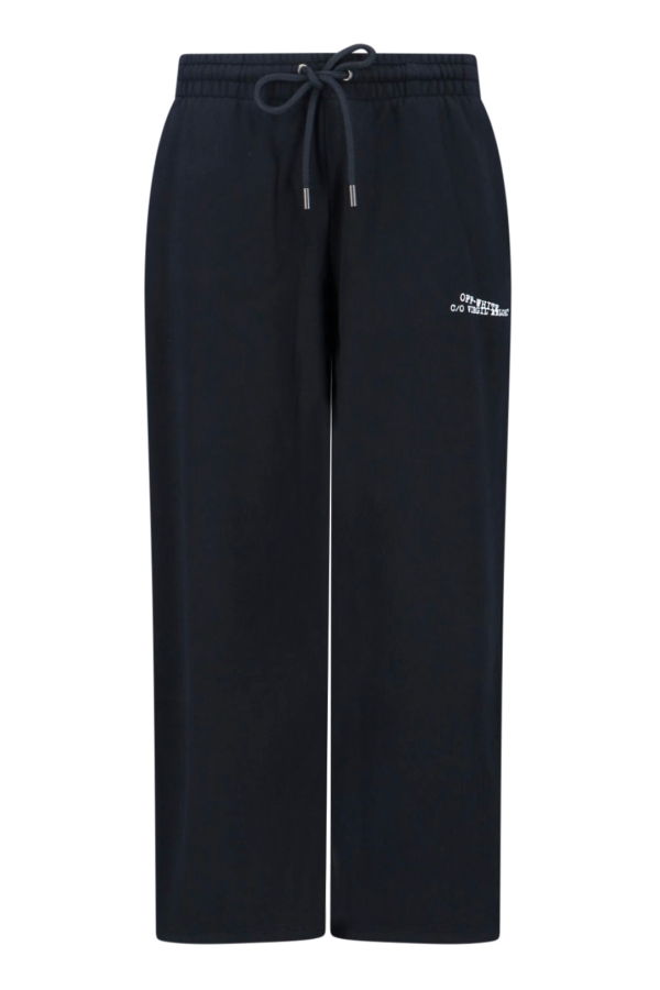 Off-White Logo Sweatpants - Black