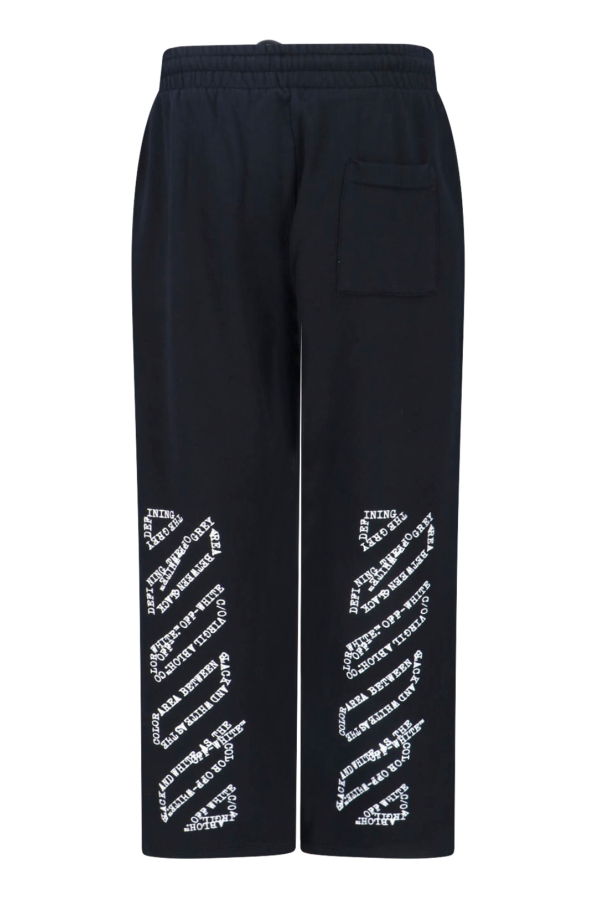 Off-White Logo Sweatpants - Black