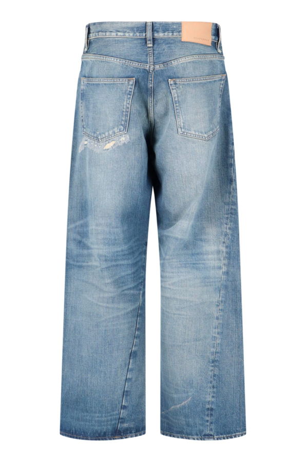 Sunflower Wide Jeans Twist - Blue