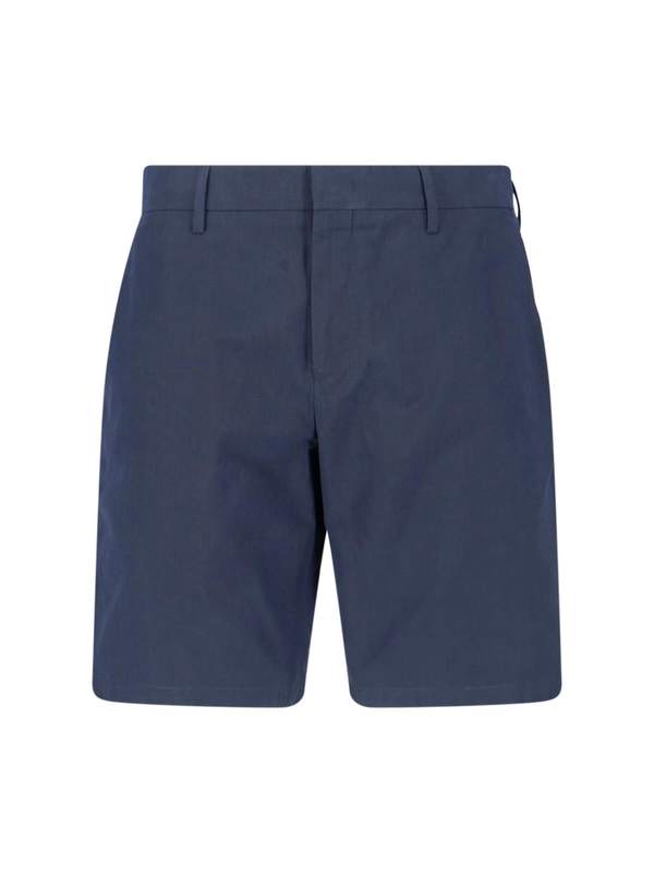 PAUL SMITH Cotton Shorts - Blue PAUL SMITH Cotton Shorts - Blue