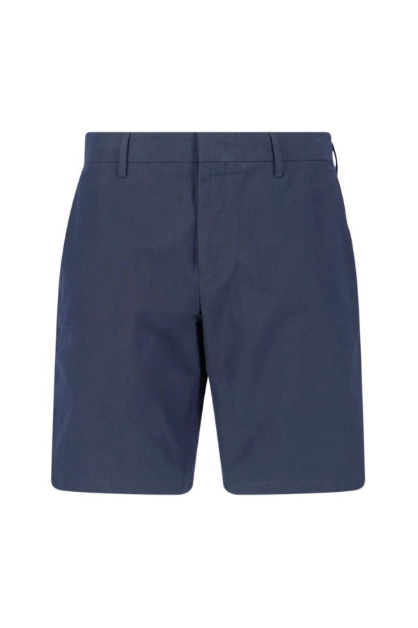 PAUL SMITH Cotton Shorts - Blue