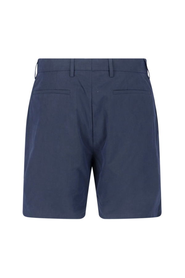 PAUL SMITH Cotton Shorts - Blue