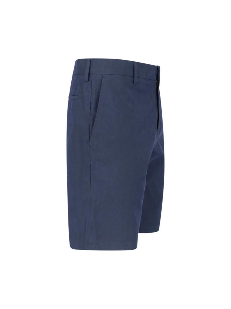 PAUL SMITH Cotton Shorts - Blue