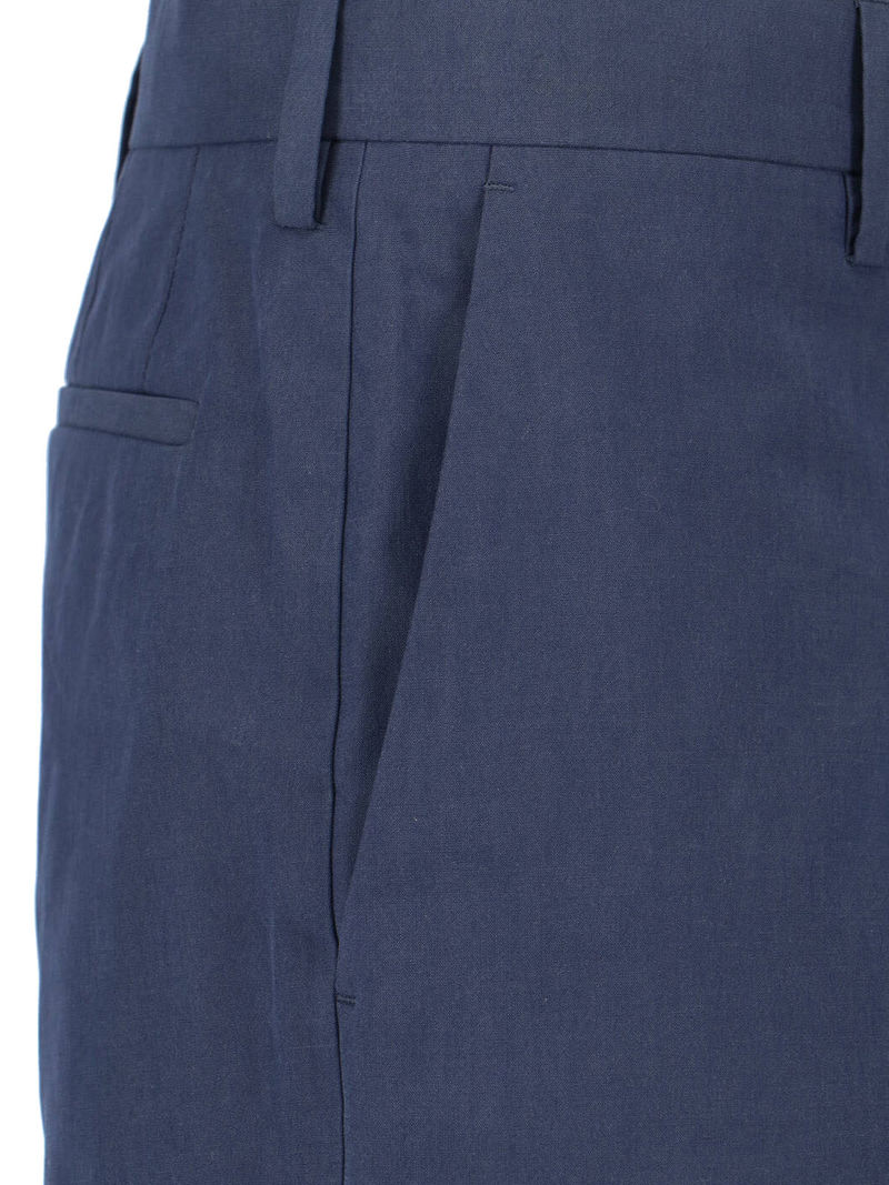 PAUL SMITH Cotton Shorts - Blue