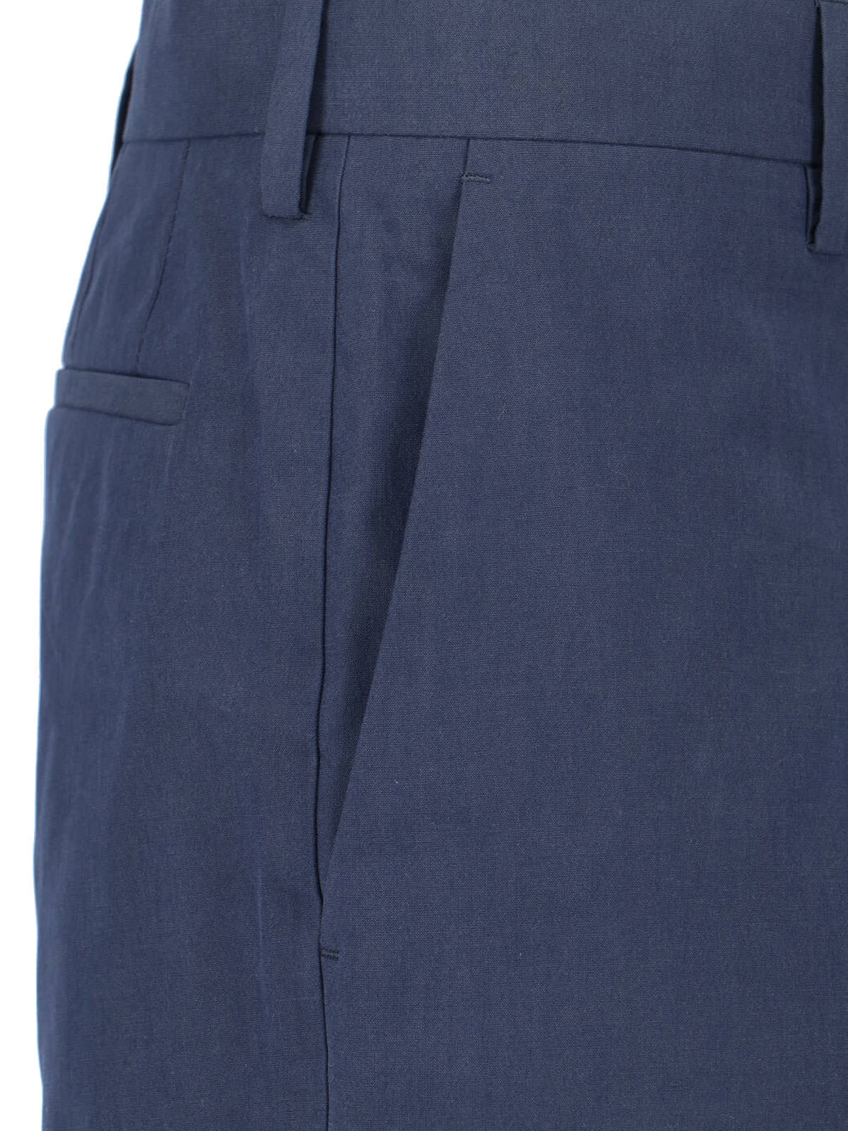 PAUL SMITH Cotton Shorts - Blue - Image 4 of 5